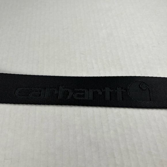 Carhartt Nylon Webbing Belt in Black men’s large pant size 36-38 - Picture 4 of 6